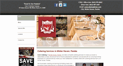 Desktop Screenshot of camscatering.com